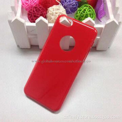 PC Cases for iPhone 5/5S with Apple Hole, Various Colors, Simple Design